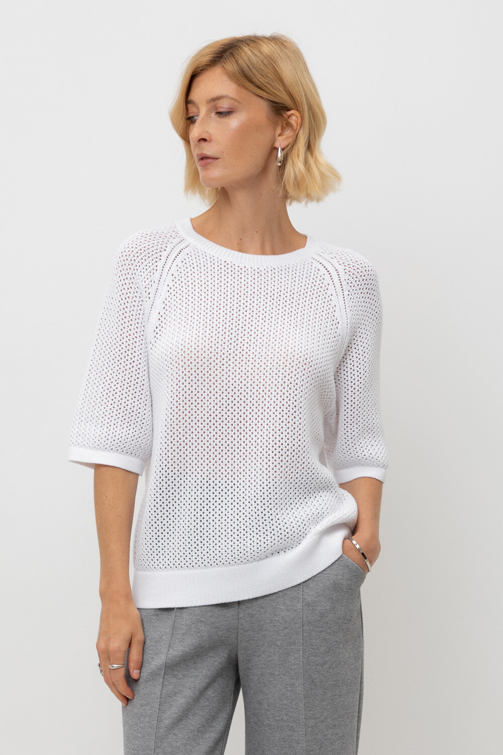 VERY NEAT Джемпер ЕВ 30207 белый 568534