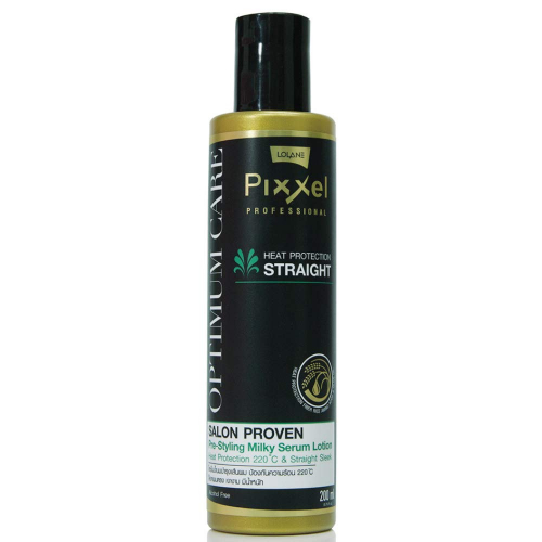 Укрепляющий защитный профессиональный лосьон для волос  Lоlane Pixxel Optimum Care Heat Protection Straight Lotion  200мл