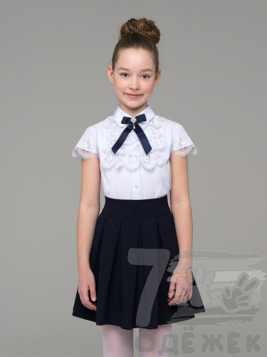 558-1 Блузка для девочки короткий рукав