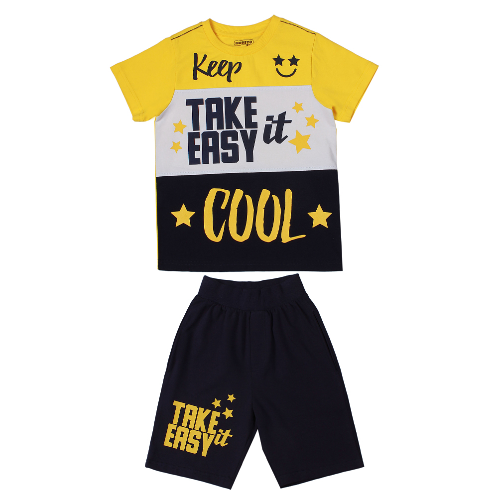 Комплект для мальчика Bonito Kids (BK1481FSH) желтый