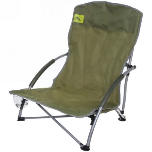 ,,865-0536 Кресло складное с подлокотниками до 100кг 54х50х70 см зелёное