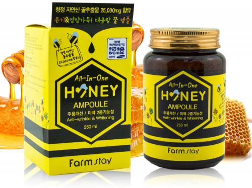 Сыворотка для лица омолаживающая FarmStay Honey (9038), 250 ml
