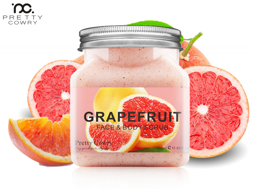 Скраб для тела и лица с Грейпфрутом Pretty Cowry Grapefruit (7539), 350 ml