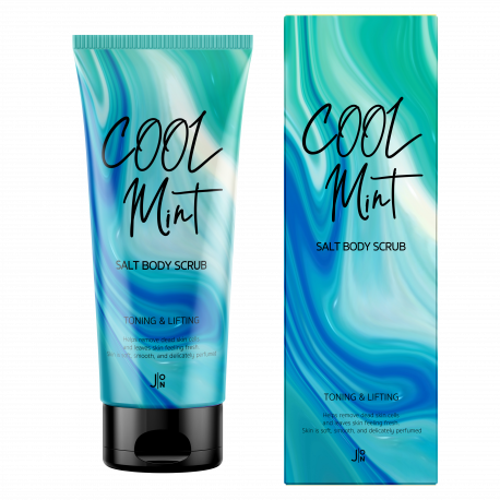 J:ON Охлаждающий и подтягивающий скраб для тела Cool Mint Salt Body Scrub