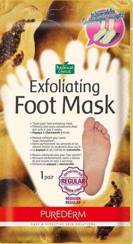 Purederm Пилинг для ног от 27см Botanical Choice Exfoliating Foot Mask