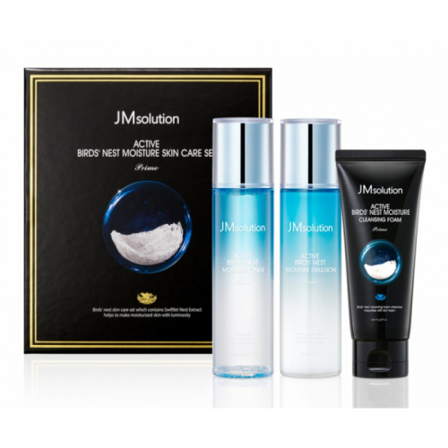 JMsolution Набор средств с экстрактом ласточкиного гнезда Active Bird's Nest Moisture Skin Care Set