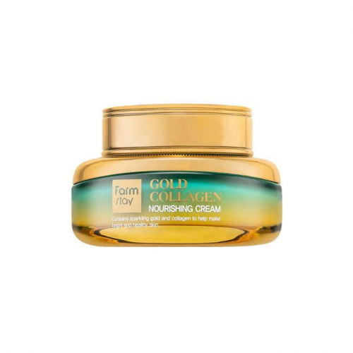 FarmStay Питательный крем с золотом и коллагеном Gold Collagen Nourishing Cream