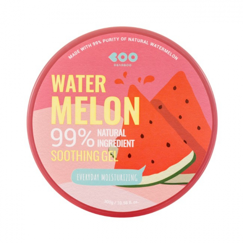 Dearboo Увлажняющий гель с экстрактом арбуза Everyday Moisturizing Soothing Gel Watermelon 99%