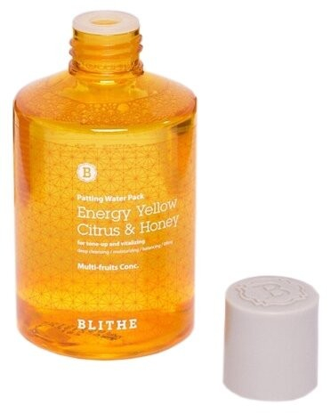 Blithe Витаминная сплэш-маска для сияния кожи Patting Splash Mask Energy Yellow Citrus & Honey