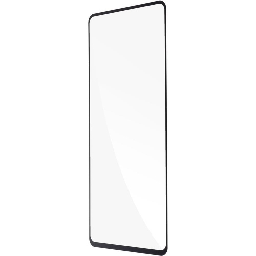 Защитное стекло на дисплей для Samsung A51 CERAMICS черное 9D (тех. пак)