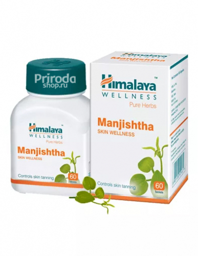 Манжишта (Очищение крови), Manjishtha Himalaya Herbals, 60 таб