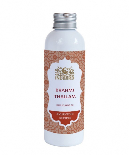 Масло для волос Брами Тайлам, Brahmi Thailam Hair Oil Indibird, 150 мл