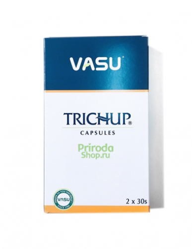 Аюрведические капсулы для роста волос Тричуп, Capsules Hair TRICHUP Vasu
