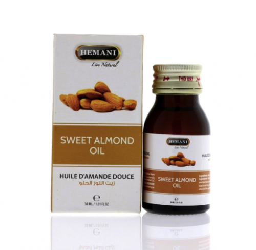 Масло Сладкого миндаля, Sweet Almond Oil Hemani, 30 мл