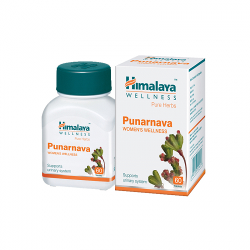 Пунарнава (Для мочеполовой системы), Punarnava Himalaya Herbals, 60 таб