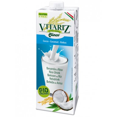 Рисовое-кокосовое  молоко   Vitaris Органик, без глютена  NEW