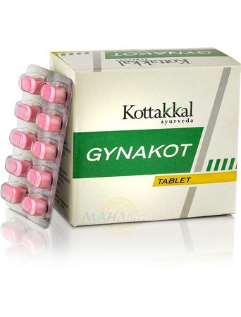 Гинакот, здоровье женской репродуктивной системы, 100 таб, производитель Коттаккал Аюрведа
