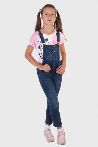 Детский джинсовый комбинезон – новинка из коллекции Fashion kids style №562