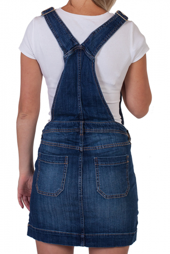 Джинсовая юбка-сарафан для беременных – комфортно и безопасно №215