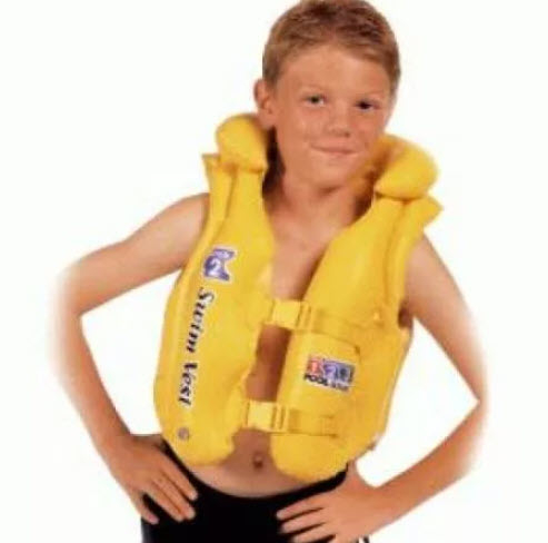 Жилет для плавания Swimming Vest до 9-и лет