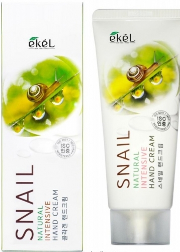 76р. 95р. Питательный крем для рук с муцином улитки Snail Natural Intensive Hand Cream 100мл