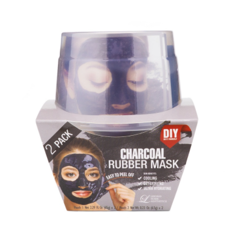 217р. 271р. Альгинатная маска с древесным углем (пудра+активатор) Charcoal Rubber Mask (65г+6,5г)*2