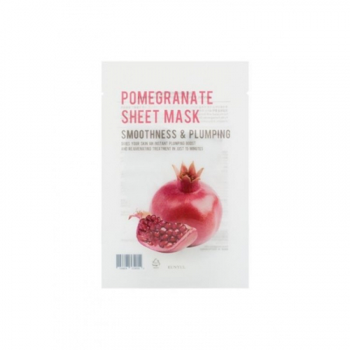 1шт Eunyul Purity Pomegranate Sheet Mask - Тканевая маска с экстрактом граната