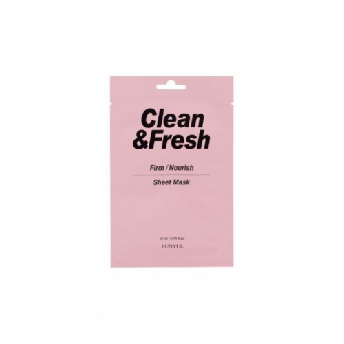 1шт Eunyul Clean & Fresh Firm / Nourish Sheet Mask - Тканевая маска для питания и укрепления кожи