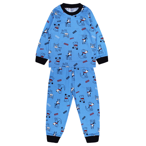 Пижама для мальчика Bonito Kids (BK3000M) голубой
