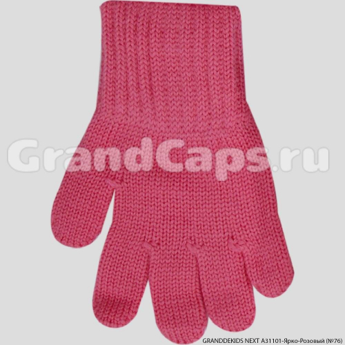 Перчатки детские GrandDekids Next (A31101) Ярко-Розовый (№76)