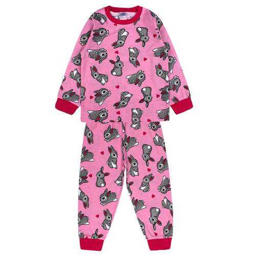 Пижама для девочки Bonito Kids (BK3000D) розовый