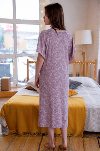 Lika Dress, Женская ночная сорочка с цветочным принтом