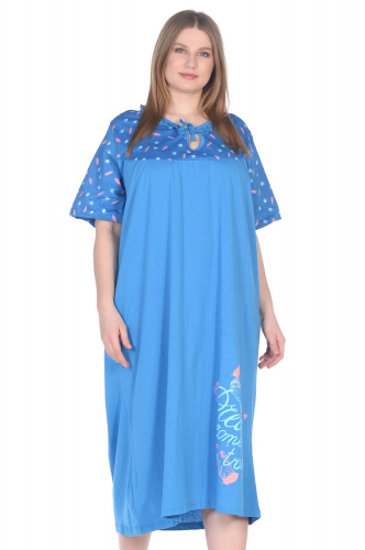 N.O.A., Женская сорочка в синих тонах