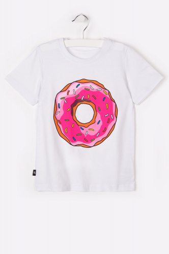 Happy Fox, Классная женская футболка с пончиком