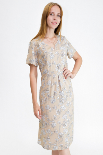 Miata, Романтичное платье с цветочным принтом для лета