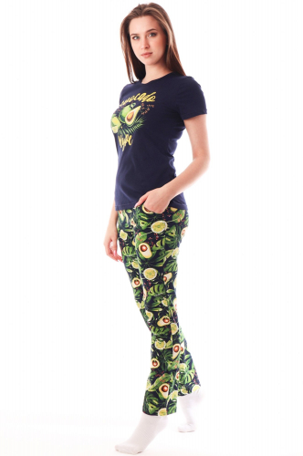 Хоум Стайл, Женский костюм с принтом авокадо