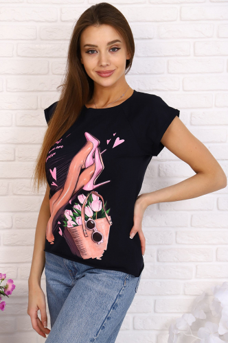 Натали 37, Женская футболка с принтом