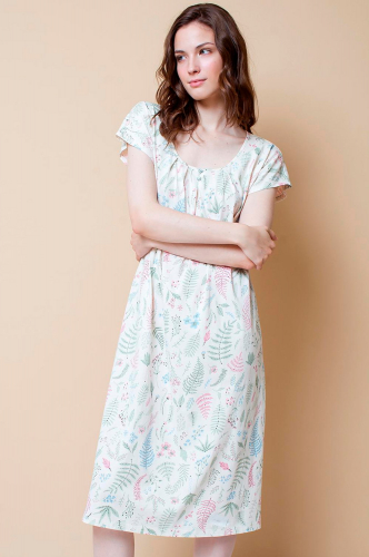 Trikozza, Платье сорочка с флористичным принтом