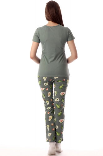 Хоум Стайл, Женский костюм с принтом авокадо