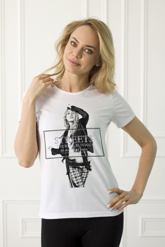 Элиза, Женская футболка с крутым принтом