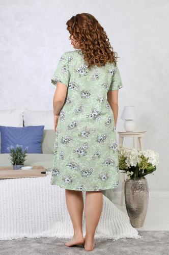 VLT VIOLETTA, Женская ночная сорочка с цветочным принтом