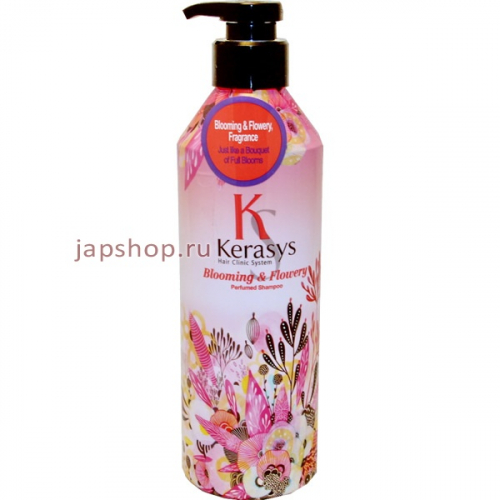 Шампунь парфюмированный для поврежденных волос КераСис, Флер, 600 мл (8801046240557)