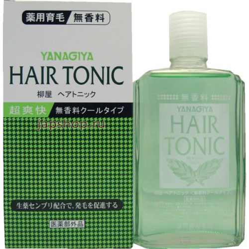 Yanagiya Hair Tonic Тоник для роста волос, 240 мл. (4903018113808)