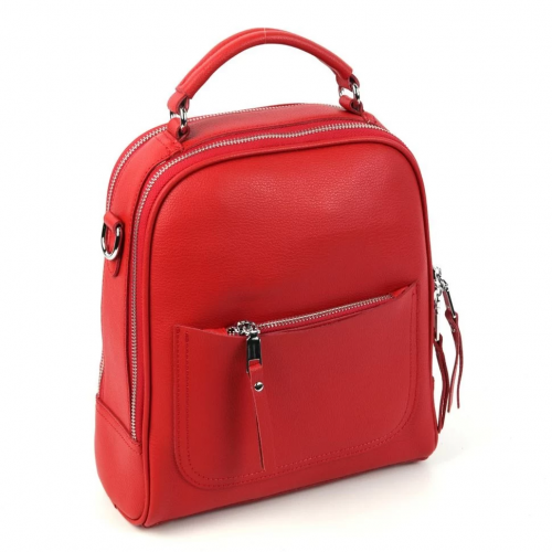Женский кожаный рюкзак 8815-Е Ред