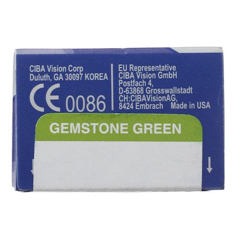 Контактные линзы FRESHLOOK COLORBLENDS(Gemstone Green)