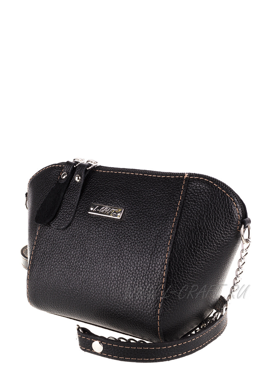 Модель №L109 | кожа | гладкий | черный | К437-1 | 26073