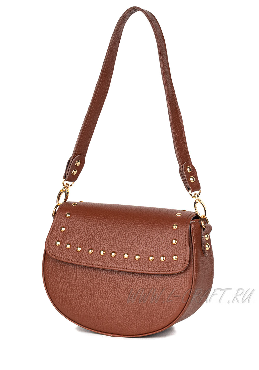 Модель №L128 | кожа | гладкий | коричневый | К418-7 | 29146