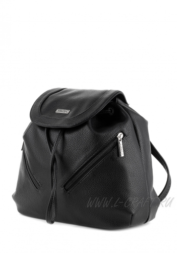 Модель №1187 | кожзам | гладкий | черный | Р820-1 | 27498
