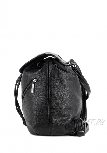 Модель №1187 | кожзам | гладкий | черный | Р820-1 | 27498