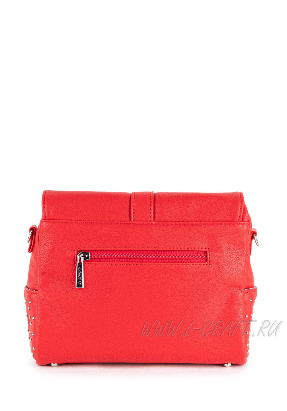 Модель №1285 | кожзам | гладкий | красный | Р891-3 | 29026